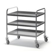 Тележка сервировочная с бортом ТБ-3