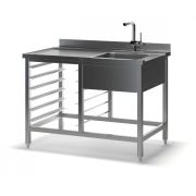 Стол для посудомоечной машины СППМ 1200х700х830