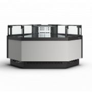 Витрины GC110 угловые открытые версия 2.0 (BAVARIA 4)