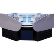 Среднетемпературная холодильная витрина MAGNUM IC SG 90 Д с боковинами