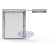 Откатные двери одно- и двустворчатые, тяжелой серии (ОД/ОДД)