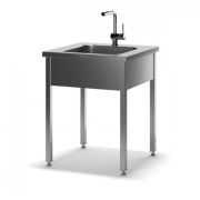 Ванна моечная односекционная ВМСЦ-П 1/500 глубина 300мм, цельнотянутая