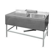 Ванна 1ВМ-12/6/2,5 цельнотянутая, с рабочей поверхностью