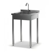 Рукомойник разборный с мойкой цельнотянутой на профиле РМ-П 2