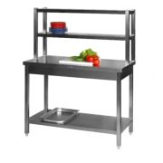 Стол с надстройкой разборный профильный ССРП 1400х600х1490