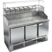СТОЛ ДЛЯ ПИЦЦЫ HICOLD PZE3-111GN КАМЕНЬ