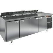 СТОЛ ДЛЯ САЛАТОВ HICOLD SL2-1111GN (1/6) С КРЫШК.