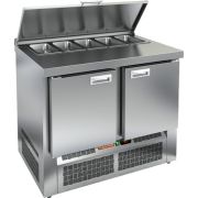 СТОЛ ДЛЯ САЛАТОВ HICOLD SLE1-11GN С КРЫШК.