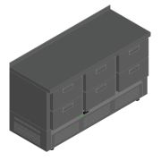 СТОЛ С ОХЛАЖД.ШКАФОМ HICOLD SNE 222/TN