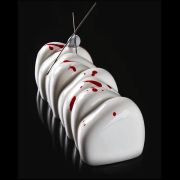 Форма для мороженого/суфле 3D "Бильбао" 250х85мм h75мм (объем 1,15л), силикон KE033S