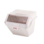 Контейнер для сыпучих продуктов 40л, 43х48см h59см, цвет белый, серия Jiwins JW-S40