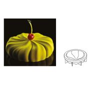 Форма для мороженого/суфле 3D "Твистер" d180мм h50мм (объем 1л), силикон KE030S