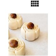 Форма силиконовая PAVOFLEX для пирож. 3D "Dentelle"  d75xh45 mm, 12 ячеек PX4388S